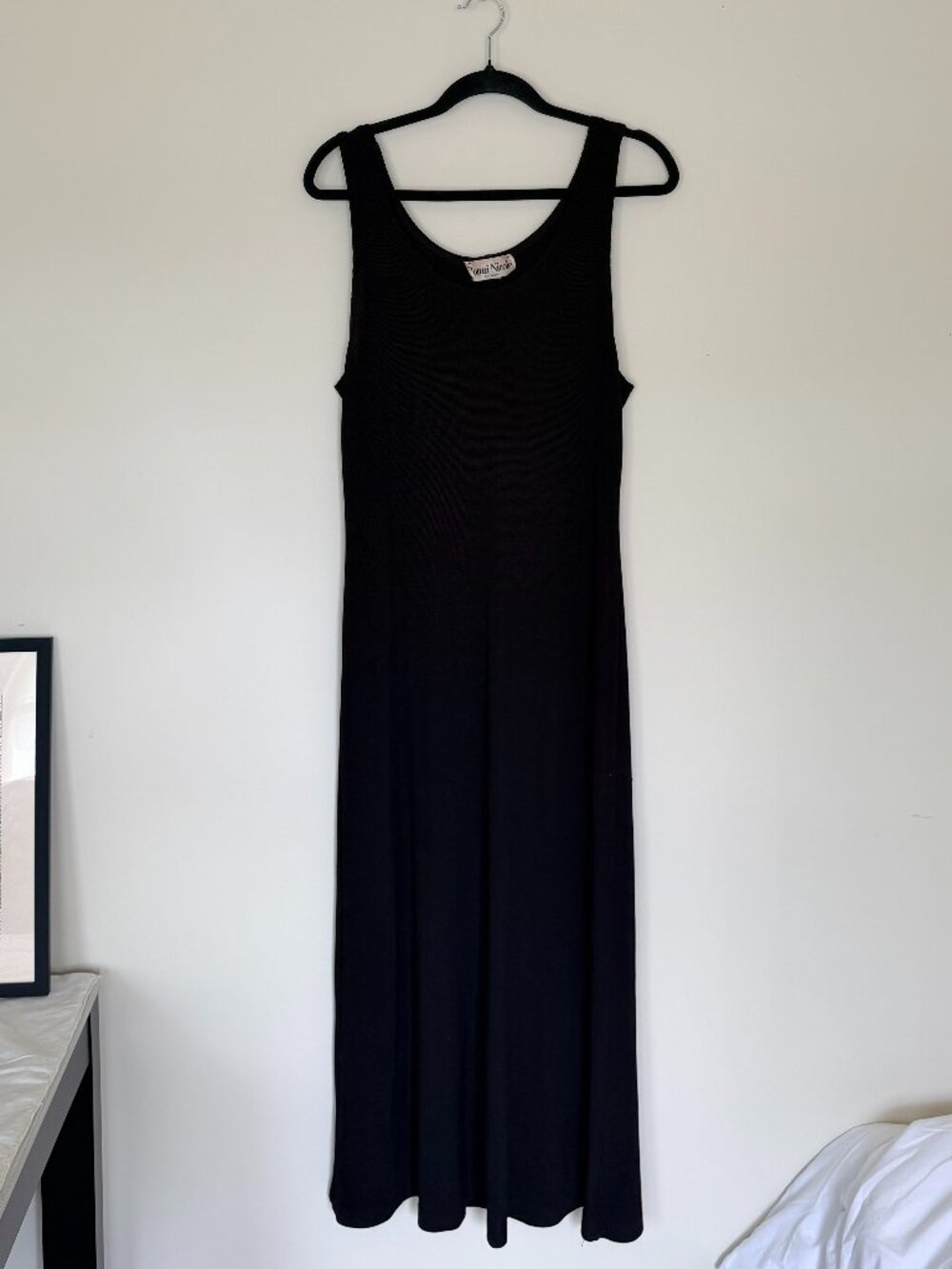 Vintage Ronni Nicole Knit Maxi Dress Sleeveless Dress Sz M